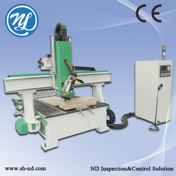 4 axis hot sale woodworking machine for NDCNC router with ATC linear tool change