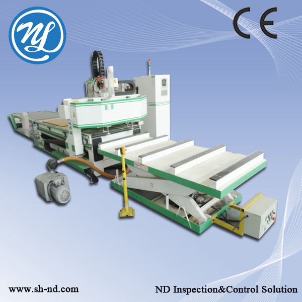 NDM1325ED1 CNC router machine with circle tool changer system