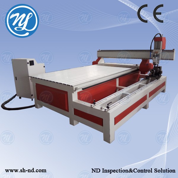 Economical CNC router with rotary NDM1325 