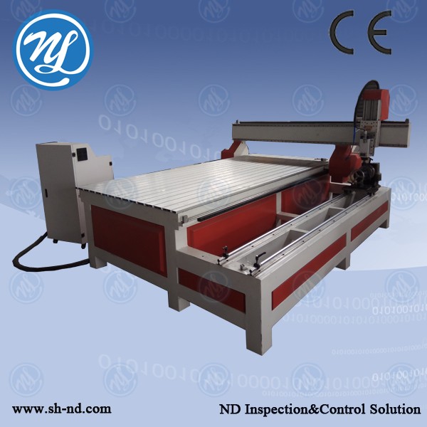 NDCNC woodworking cutting and engraving machine NDM1325 with rotary