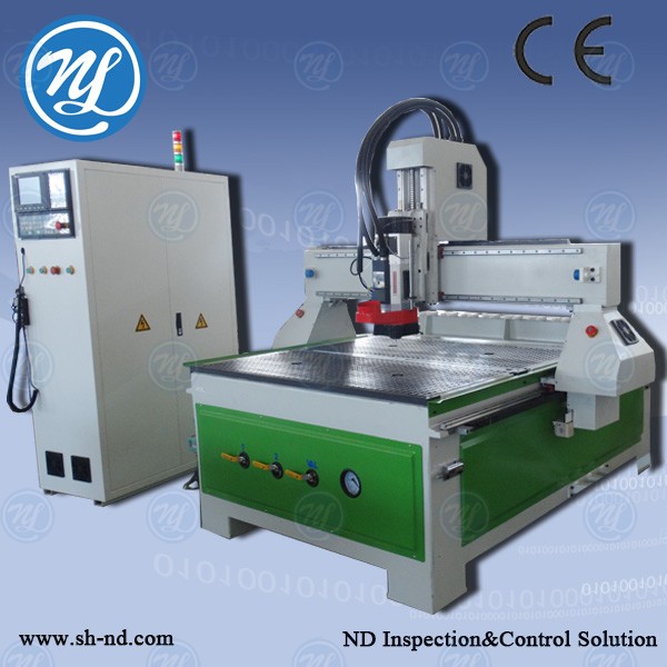 CNC router NDG1212C with linear ATC for wood furniture working
