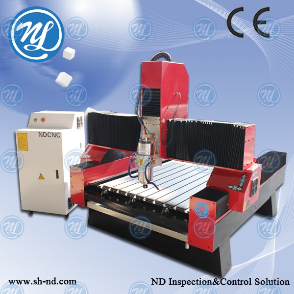 CNC router NDS9012 for stone cutting and engraving working