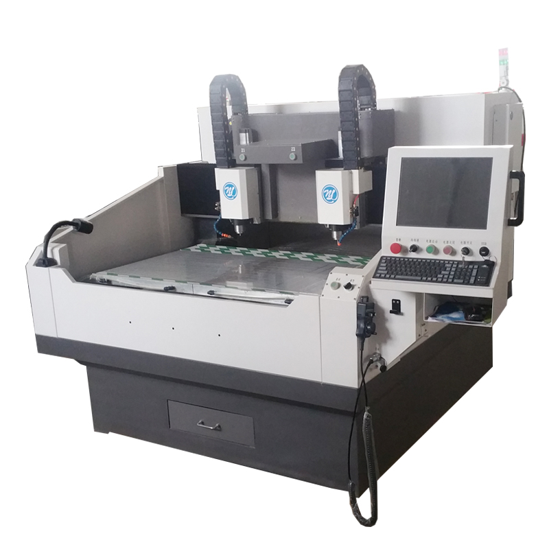 CNC Engraving and Milling Machine for metal FS-1200 with double heads